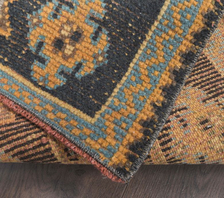 Vintage Patchwork Runner Rug