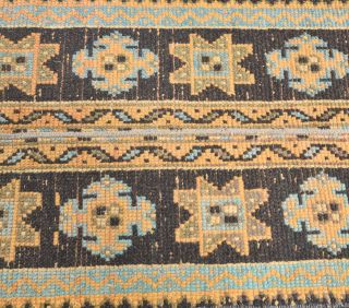 Vintage Patchwork Runner Rug - Thumbnail