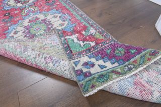 2x11 Wool Vintage Runner Rug - Thumbnail