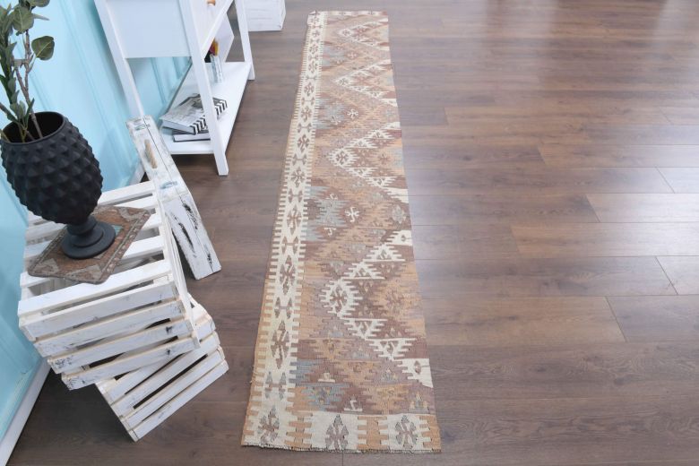 2x11 Wool Vintage Runner Rug