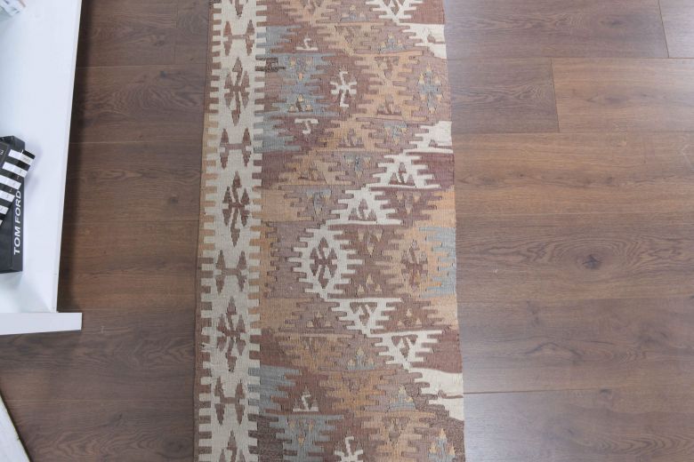 2x11 Wool Vintage Runner Rug