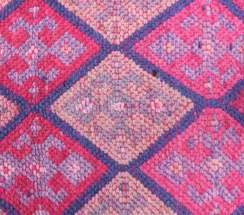 2x11 Hand-Knotted Wool Vintage Runner Rug