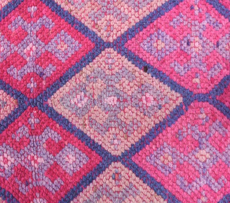 2x11 Hand-Knotted Wool Vintage Anatolian Runner Rug