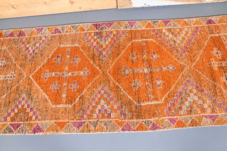 Turkish Vintage Runner Rug