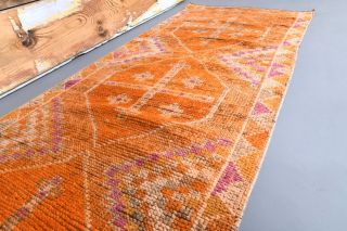 Turkish Vintage Runner Rug - Thumbnail