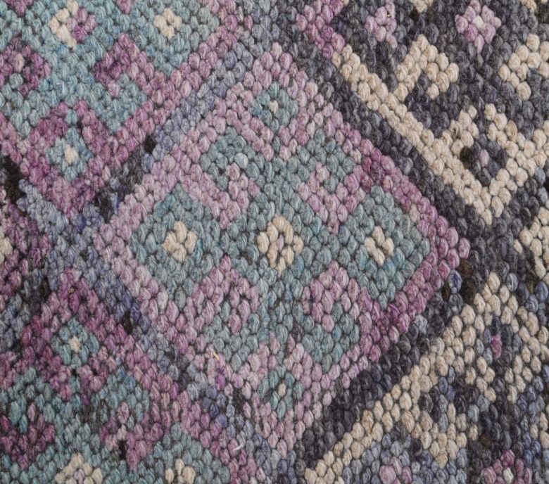 Vintage Purple Runner Rug