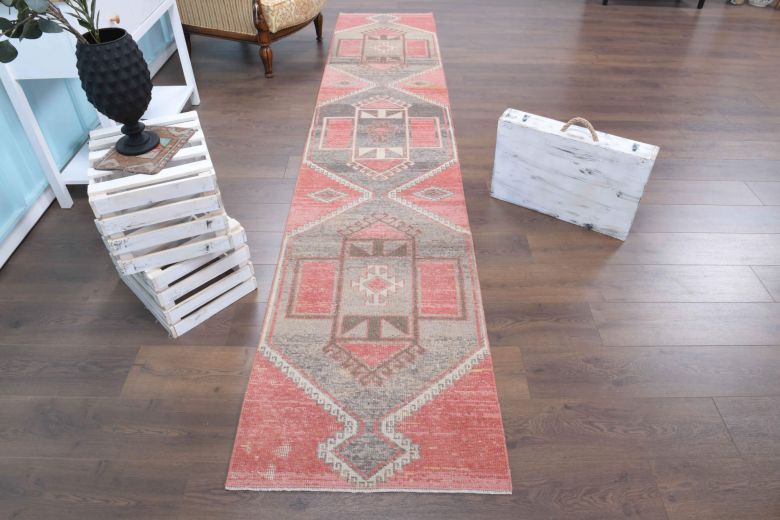 2x12 Wool Vintage Runner Rug