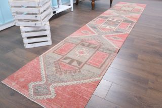 2x12 Wool Vintage Runner Rug - Thumbnail