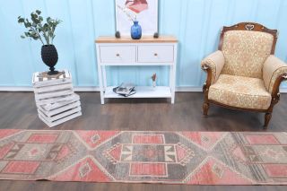 2x12 Wool Vintage Runner Rug - Thumbnail