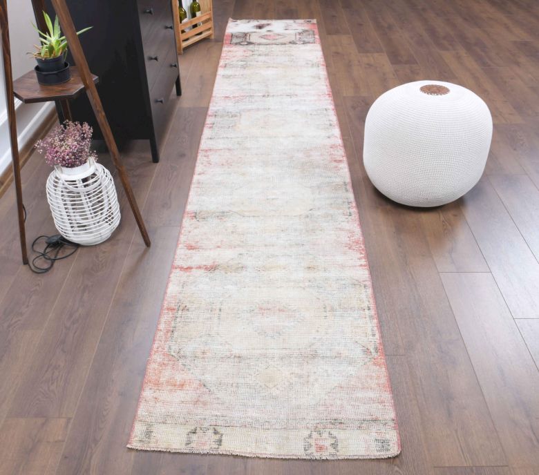 2x13 Wool Antique Runner Rug