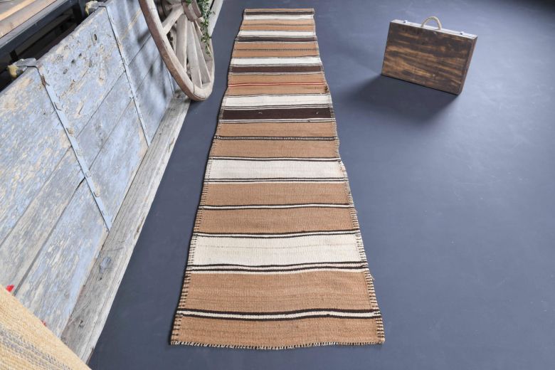 2x13 Wool Vintage Runner Rug