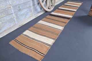 2x13 Wool Vintage Runner Rug - Thumbnail