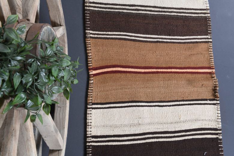 2x13 Wool Vintage Runner Rug