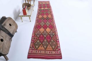 Vintage Long Runner Rug - Thumbnail