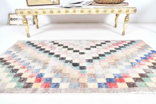 Vintage Anatolian Runner Rug - Thumbnail