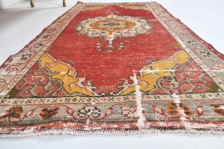 Vintage Red Small Rug - Thumbnail