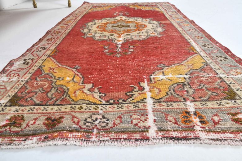 Vintage Red Small Rug