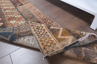 2x5 Handmade Patchwork Runner Rug - Thumbnail