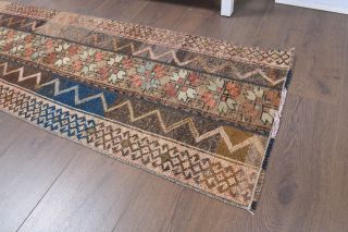 2x5 Handmade Patchwork Runner Rug - Thumbnail