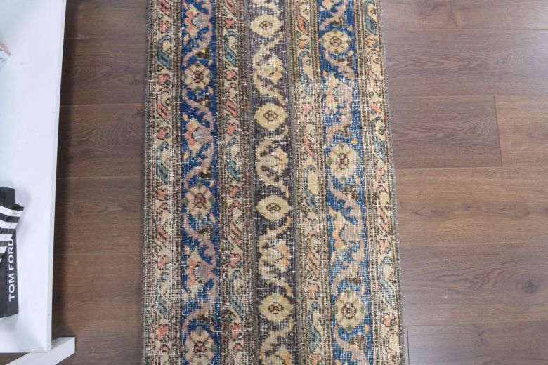 2x5 Handmade Patchwork Runner Rug