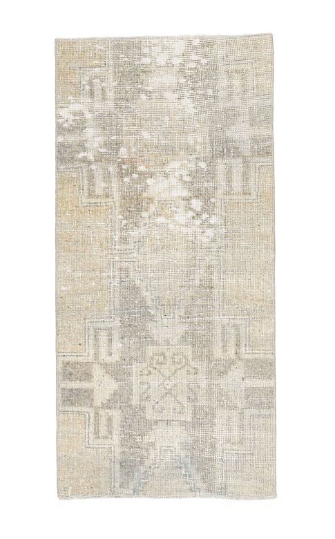 Vintage Small Oushak Rug