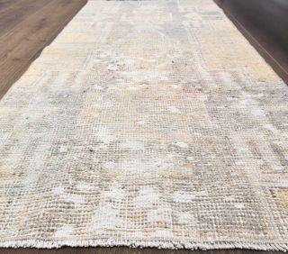 Vintage Small Oushak Rug - Thumbnail