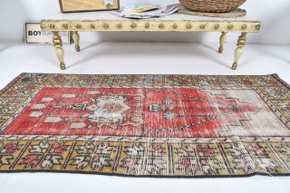 Vintage Anatolian Small Rug - Thumbnail