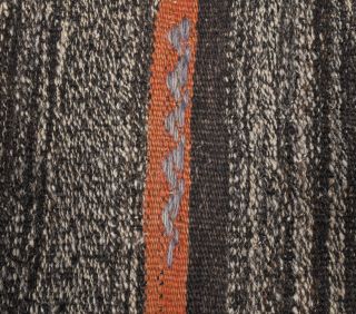 2x5 Vintage Kilim Flatweave Small Rug - Thumbnail