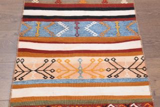 Vintage Kilim Runner Rug - Thumbnail