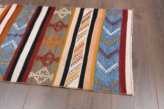 Vintage Kilim Runner Rug - Thumbnail