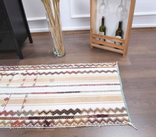 2x5 Small Vintage Runner Rug - Thumbnail