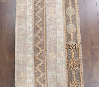 2x6 Handmade Patchwork Runner Rug - Thumbnail