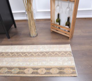 2x6 Handmade Patchwork Runner Rug - Thumbnail