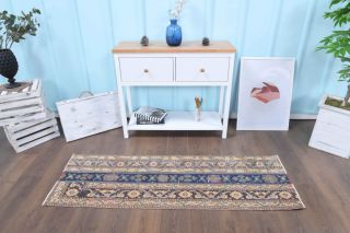 2x6 Handmade Patchwork Runner Rug - Thumbnail