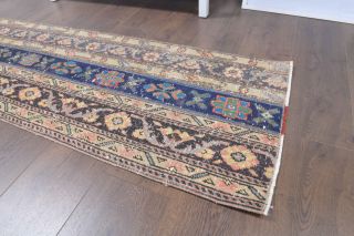 2x6 Handmade Patchwork Runner Rug - Thumbnail