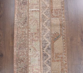 2x6 Handmade Patchwork Runner Rug - Thumbnail