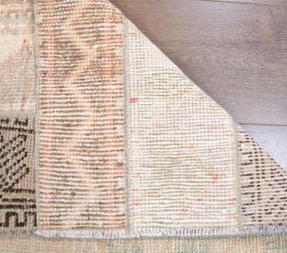 2x6 Handmade Patchwork Runner Rug - Thumbnail