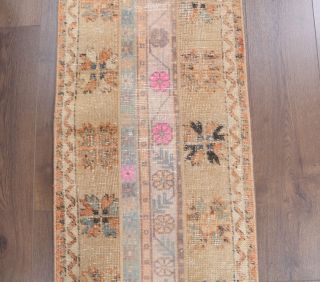 2x6 Handmade Patchwork Runner Rug - Thumbnail