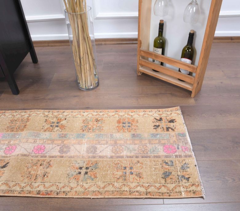 2x6 Handmade Patchwork Runner Rug