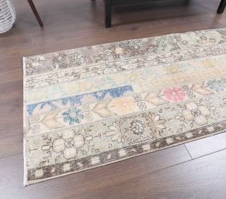 2x6 Handmade Patchwork Runner Rug - Thumbnail