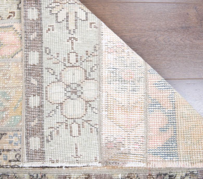 2x6 Handmade Patchwork Runner Rug