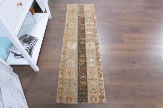 2x6 Handmade Patchwork Runner Rug - Thumbnail