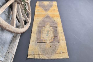 Handmade Vintage Runner Rug - Thumbnail