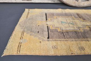 Handmade Vintage Runner Rug - Thumbnail