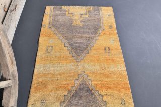 Handmade Vintage Runner Rug - Thumbnail