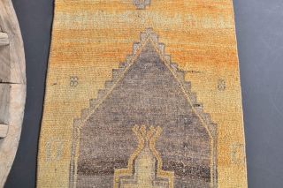 Handmade Vintage Runner Rug - Thumbnail