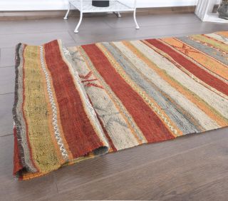 2x6 Vintage Kilim Rug Runner - Thumbnail