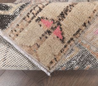 Vintage Patchwork Runner Rug - Thumbnail