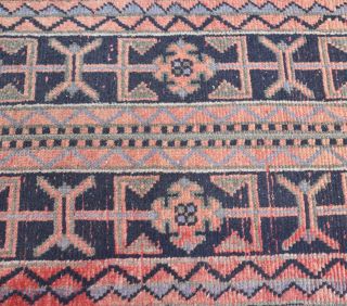 Vintage Patchwork Runner Rug - Thumbnail