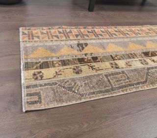 Vintage Patchwork Runner Rug - Thumbnail